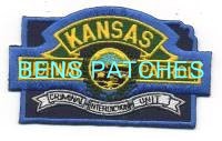 KANSAS,KANSAS HIGHWAY PATROL CRIMINAL INTERDICTION UNIT 1 STATE SHAPED_wm